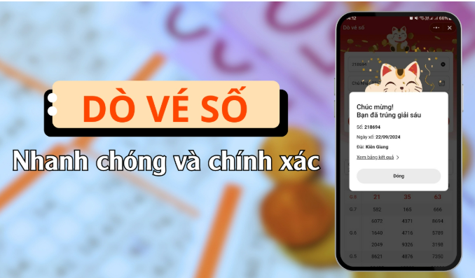 cách dò vé số